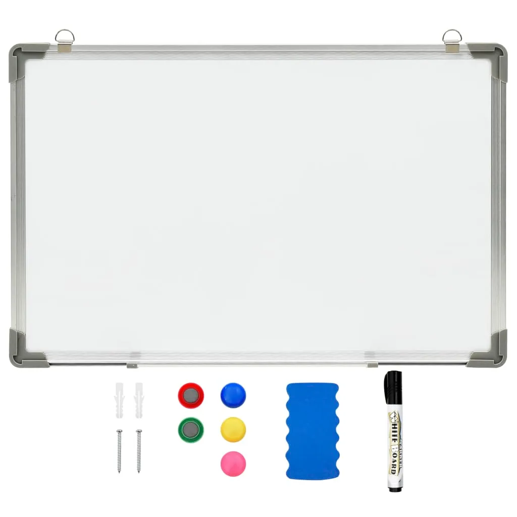 Stilvolle - Hommie Magnetisches Whiteboard Weiß 60 x 40 cm Stahl 5152903